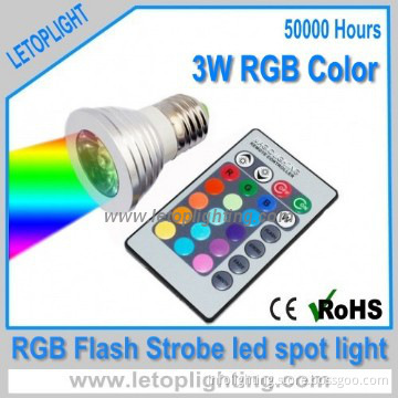 RGB led spot light with CE ROHS